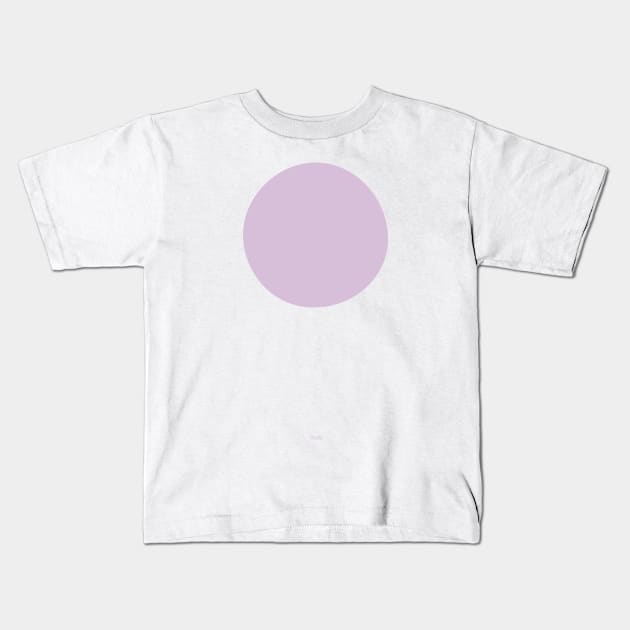 Circular - Crayola Thistle Kids T-Shirt by Eugene and Jonnie Tee's